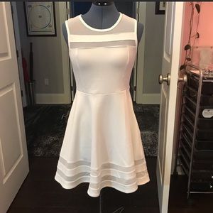 Lulu’s White Skater Dress